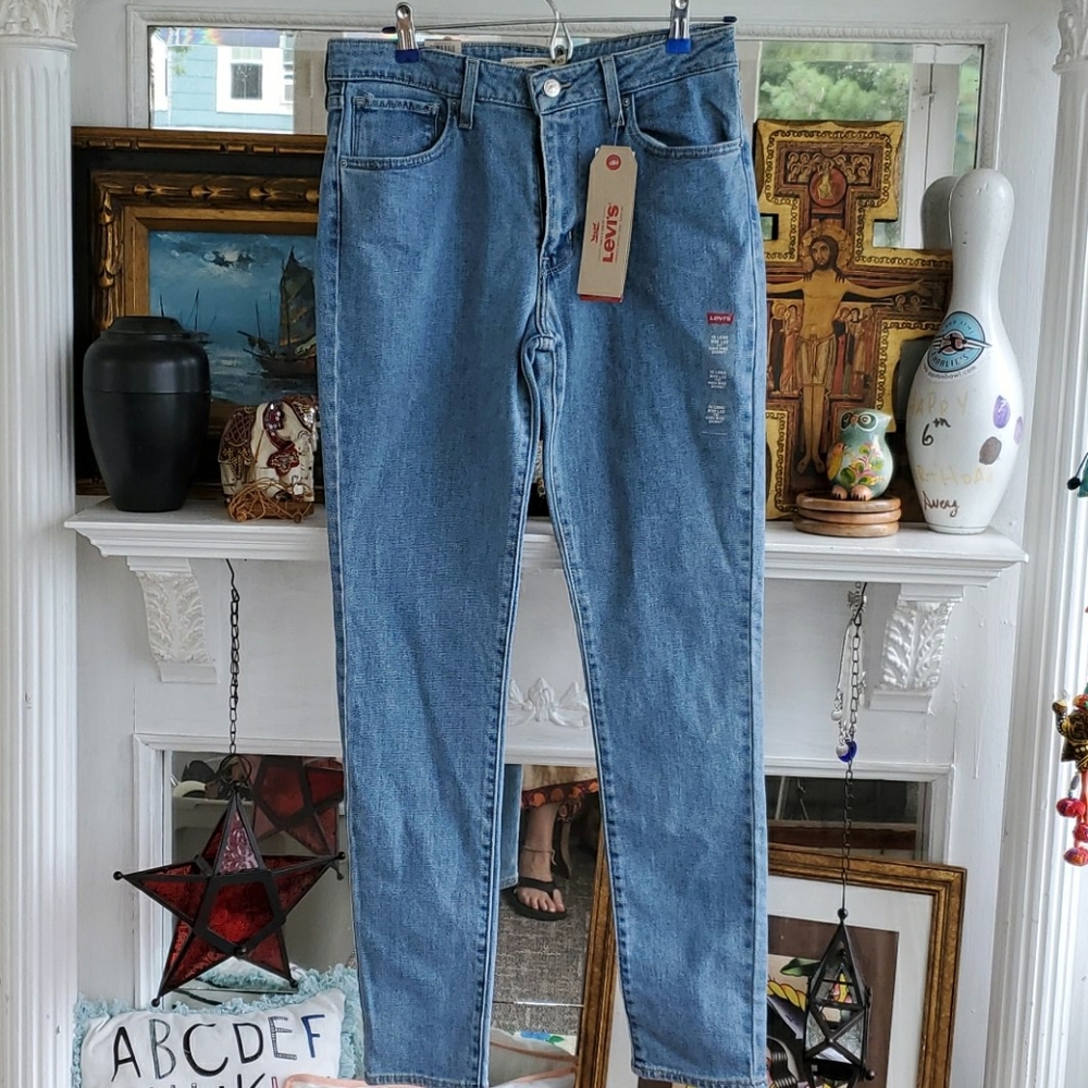 Levis 721 High Rise Skinny 10 LONG